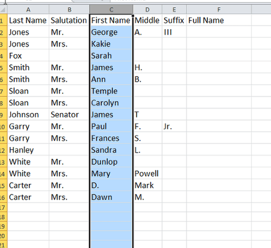 Data Cleanup - Sticking Stuff Together