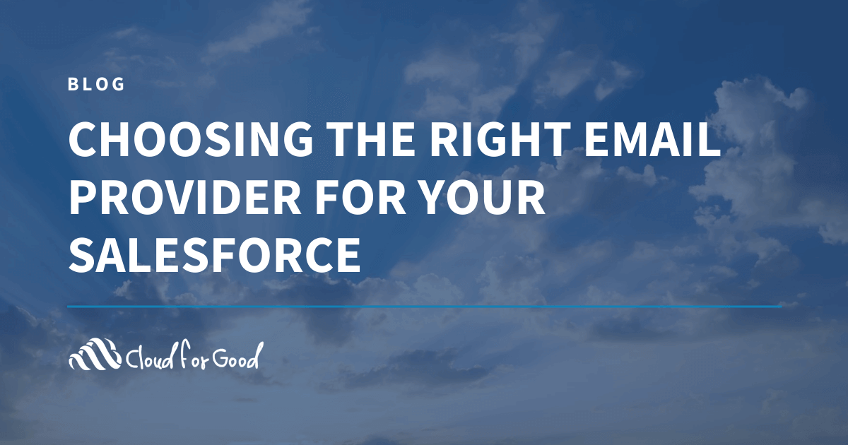 Choosing the Right Email Provider for Your Salesforce