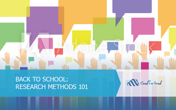 Back to School: Research Methods 101 - Surveys