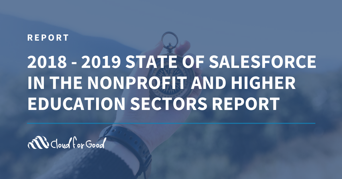 2018-2019 Sate of Salesforce NGO + HED