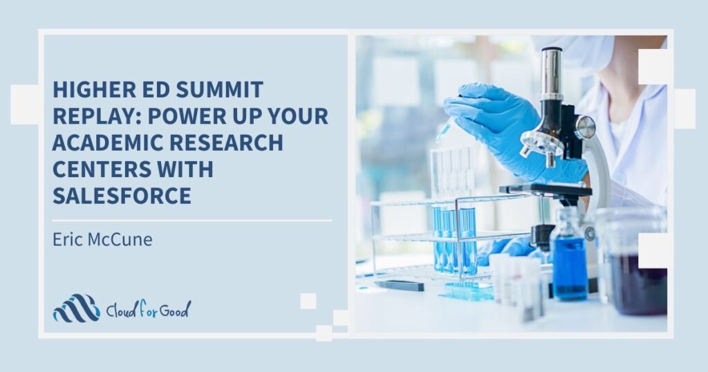 Higher Ed Summit Replay Power Up Your Academic Research Centers with