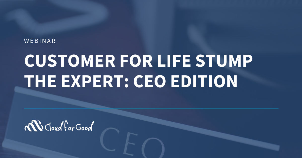 Stump the expert - ceo edition