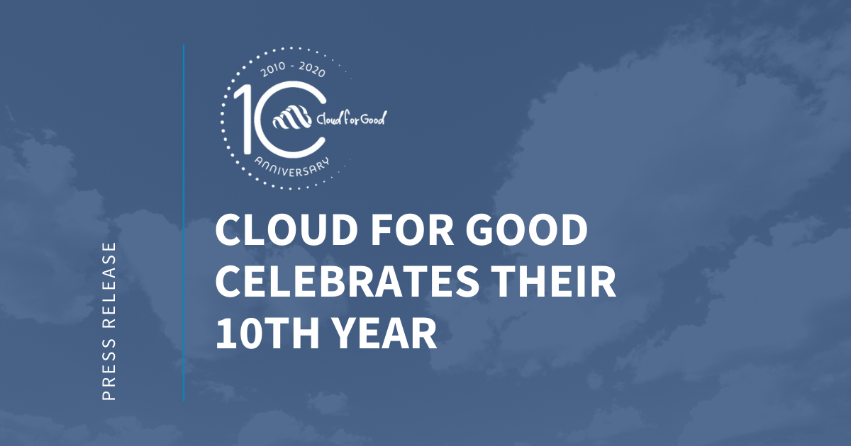Cloud for Good celebrates 10 years
