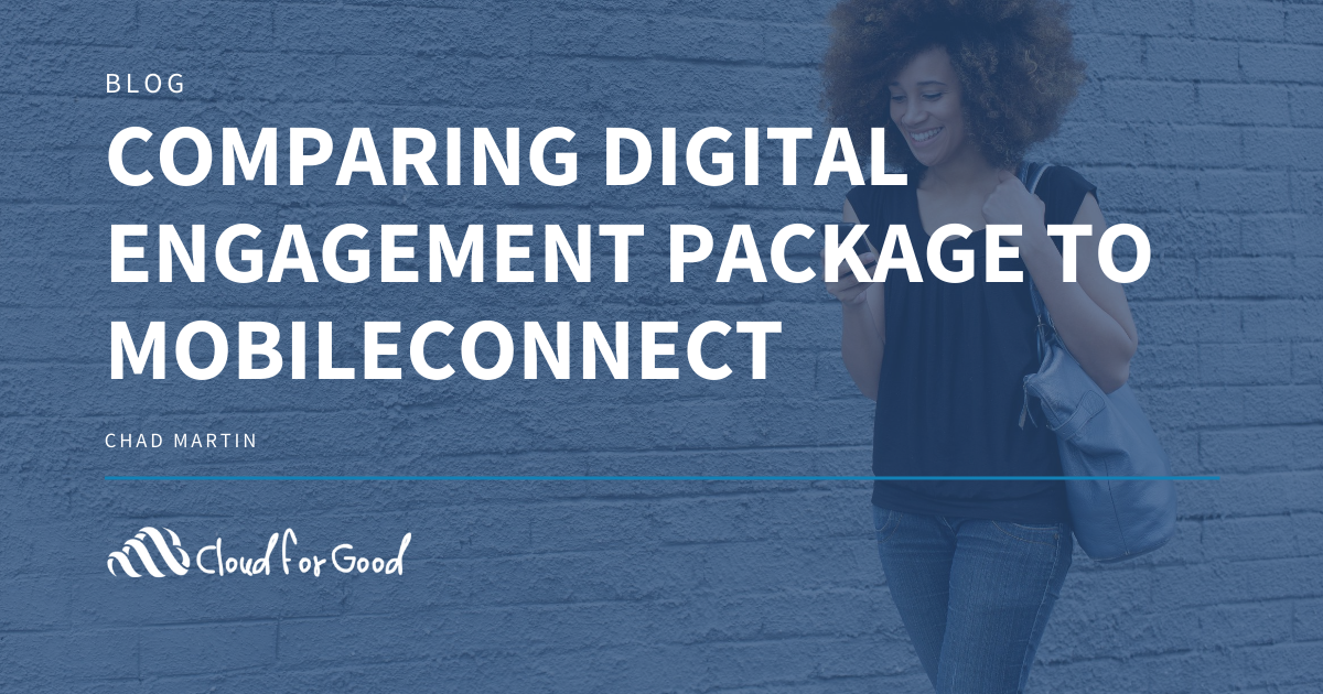 Digital Engagement Package vs MobileConnect