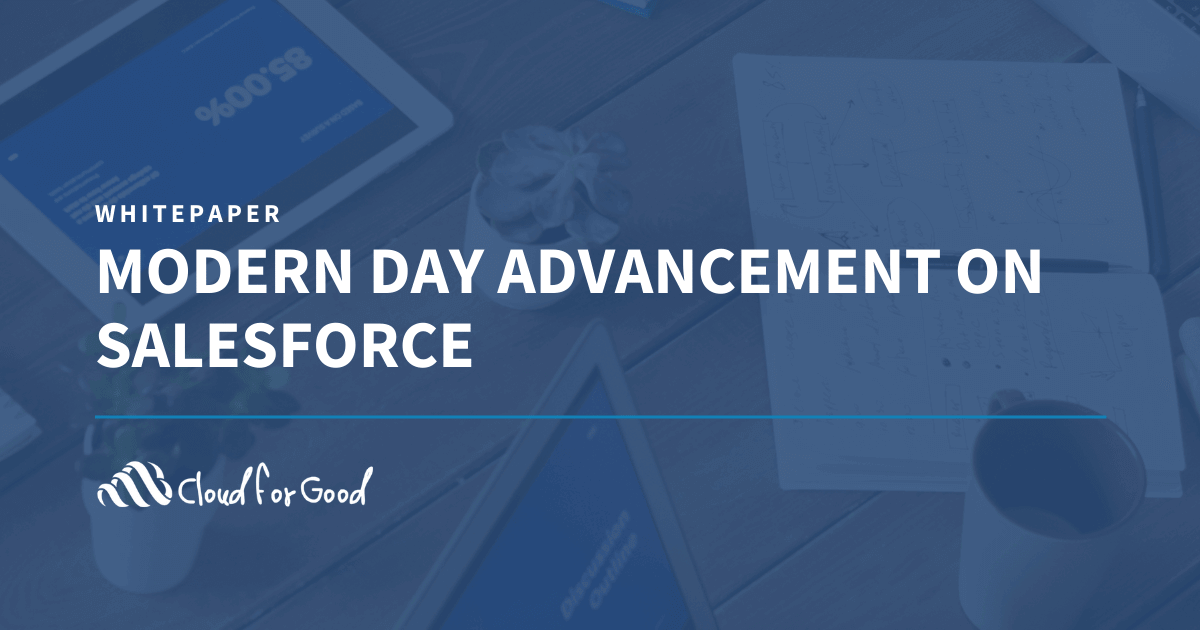 Modern Day Advancement on Salesforce