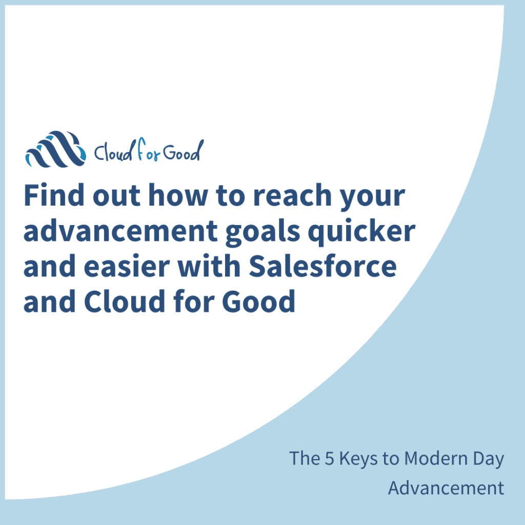 Modern Day Advancement on Salesforce