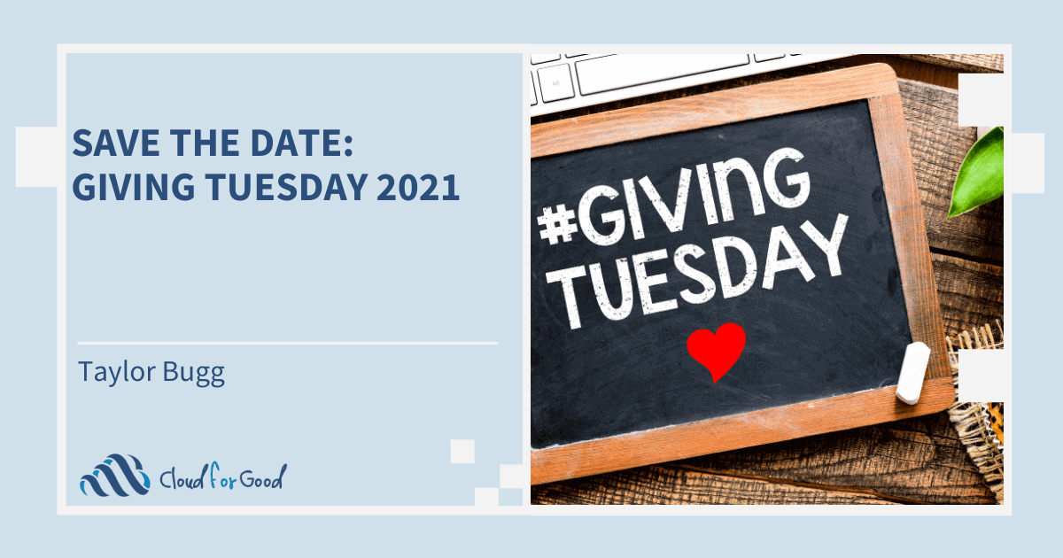 Save the Date: Giving Tuesday 2021