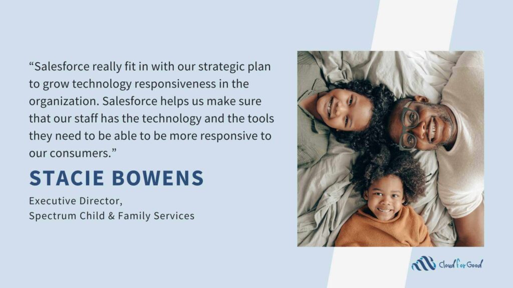 Spectrum Child & Family Services Success Story Quote 1