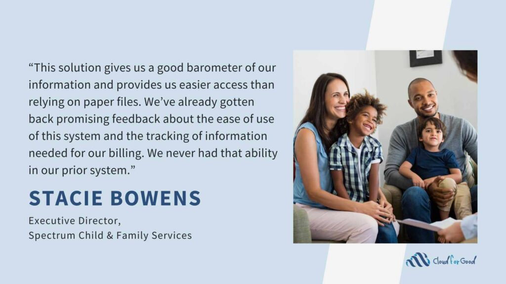 Spectrum Child & Family Services Success Story Quote 3