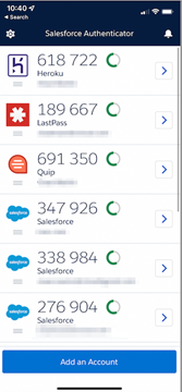 Marketing Cloud Multi-Factor Authentication Security Options Salesforce Authenticator App