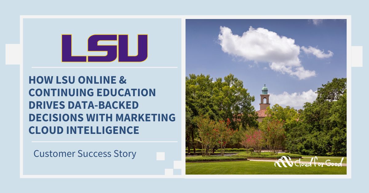 How Louisiana State University Online & Continuing Education Drives Data-Backed Decisions With Marketing Cloud Intelligence success story