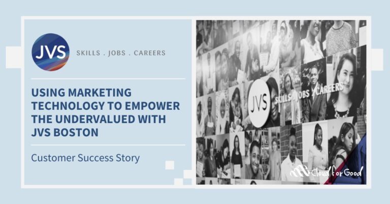 Using Marketing Technology to Empower the Undervalued with JVS Boston