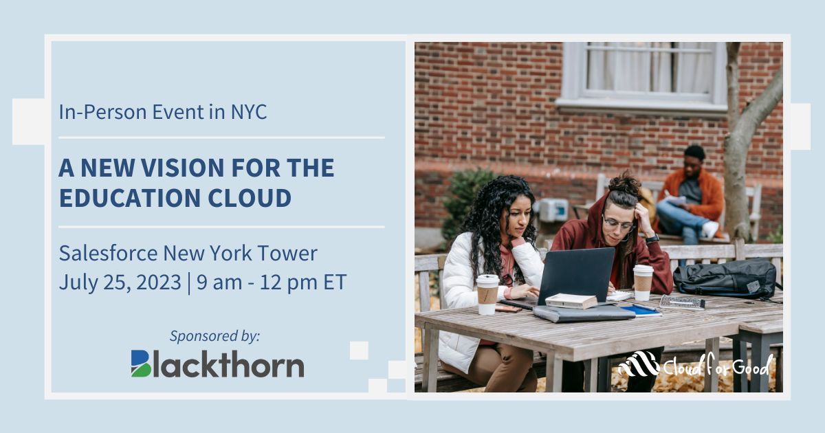 A New Vision for the Education Cloud - NYC 2023
