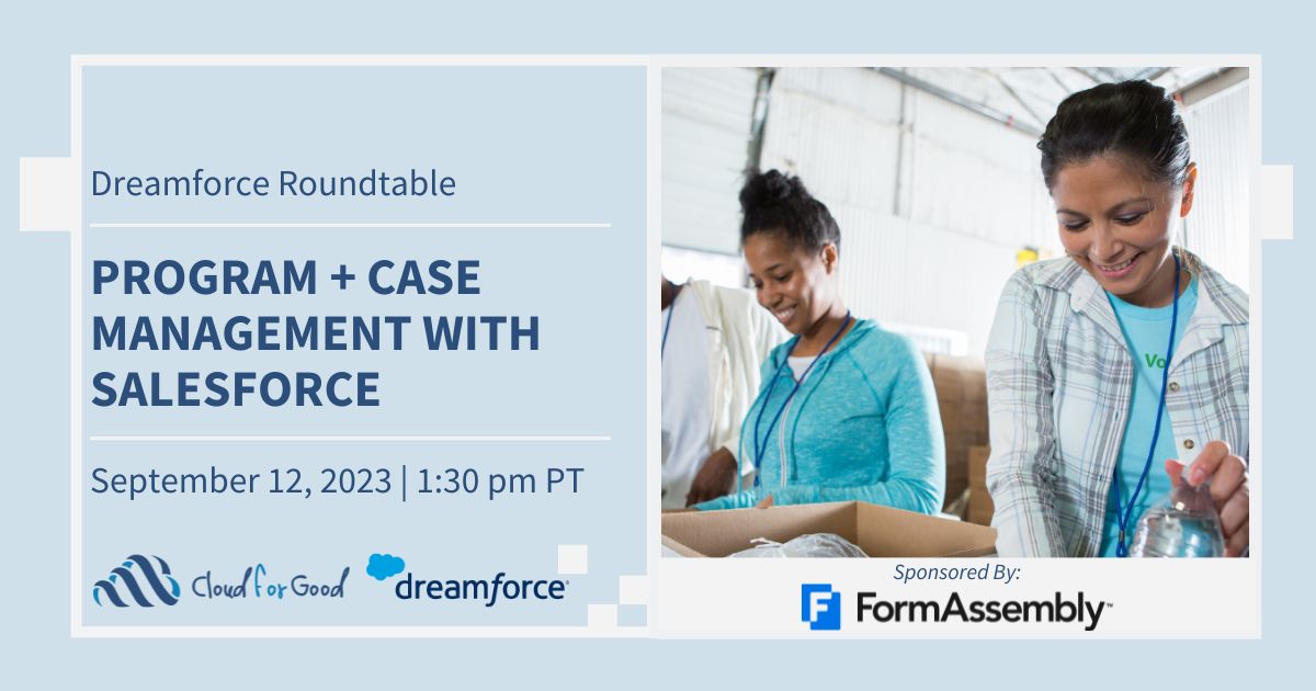 FInd out how Salesforce helps maximize your program + case management.
