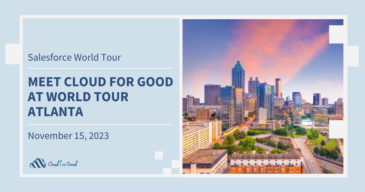 Meet Cloud for Good at World Tour Atlanta