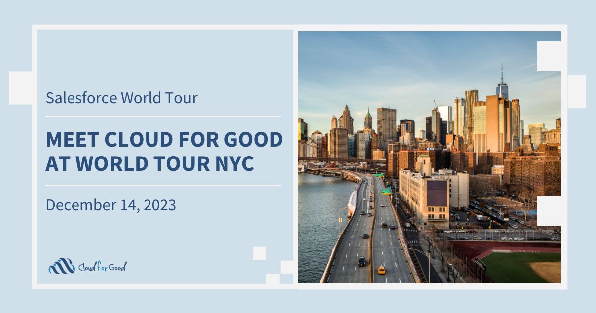 Meet Cloud for Good at World Tour NYC
