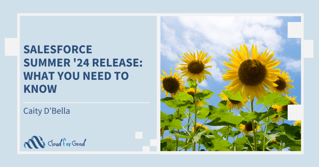 Salesforce Summer '24 Release: Stay updated on the latest features and enhancements.