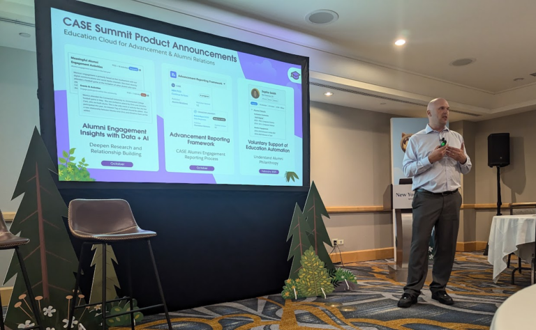 Salesforce shares Education Cloud for Advancement & Alumni Relations product announcements: Highlights from the CASE Summit for Leaders in Advancement