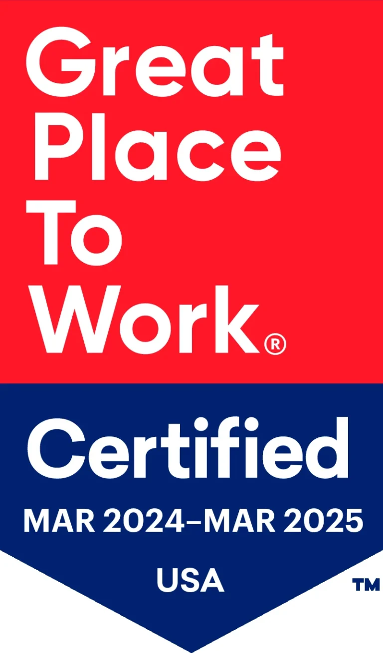 USA GPTW 2024 Certification company badge