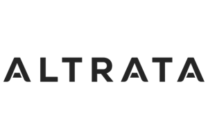 300x200 logo for Altrata in black and white font