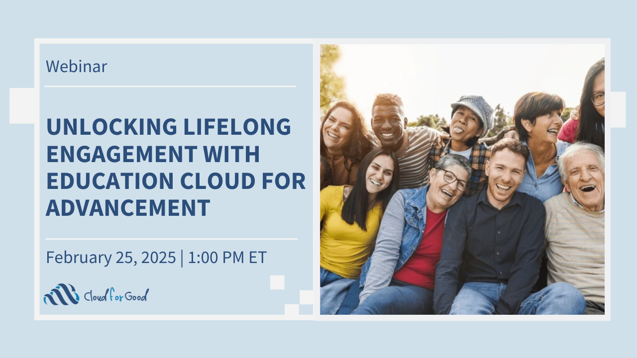 Unlocking Lifelong Engagement with Education Cloud for Advancement