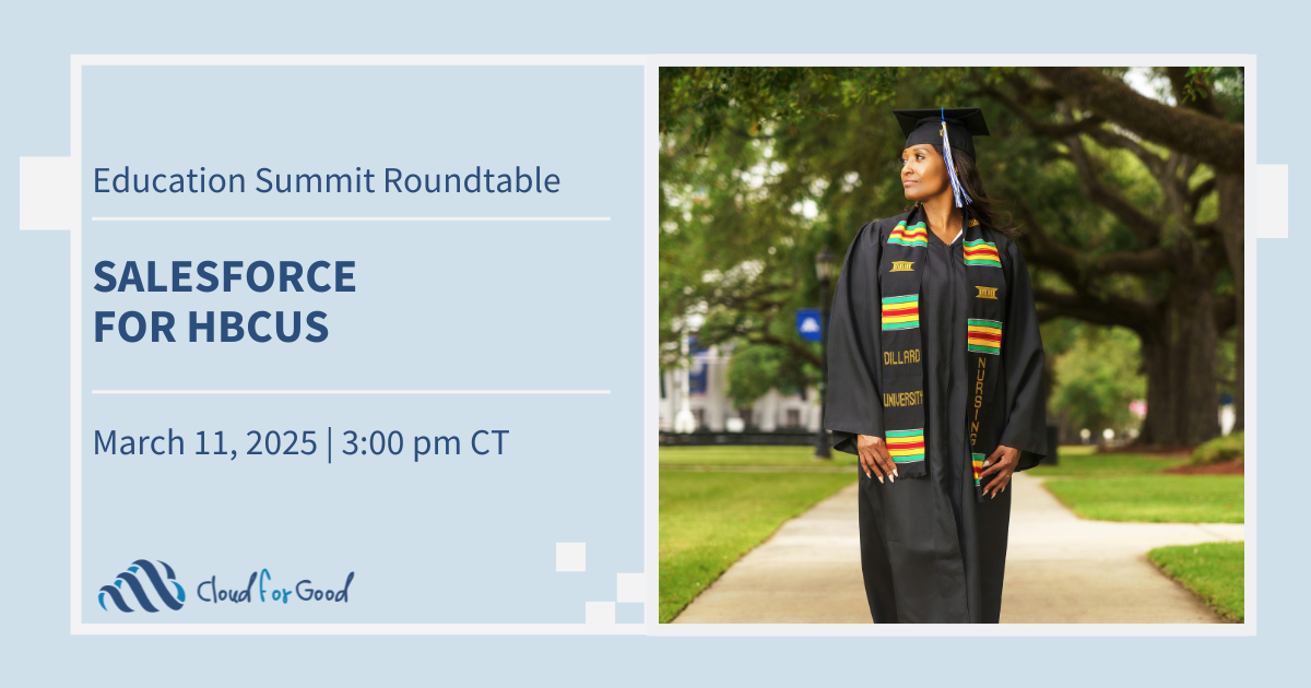 Education Summit Roundtable Salesforce for HBCUs