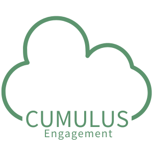 cumulus cloud with cumulus engagement written below