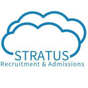 stratus cloud with stratus recruitment and admissions logo