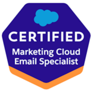 Marketing Cloud Email Specialist