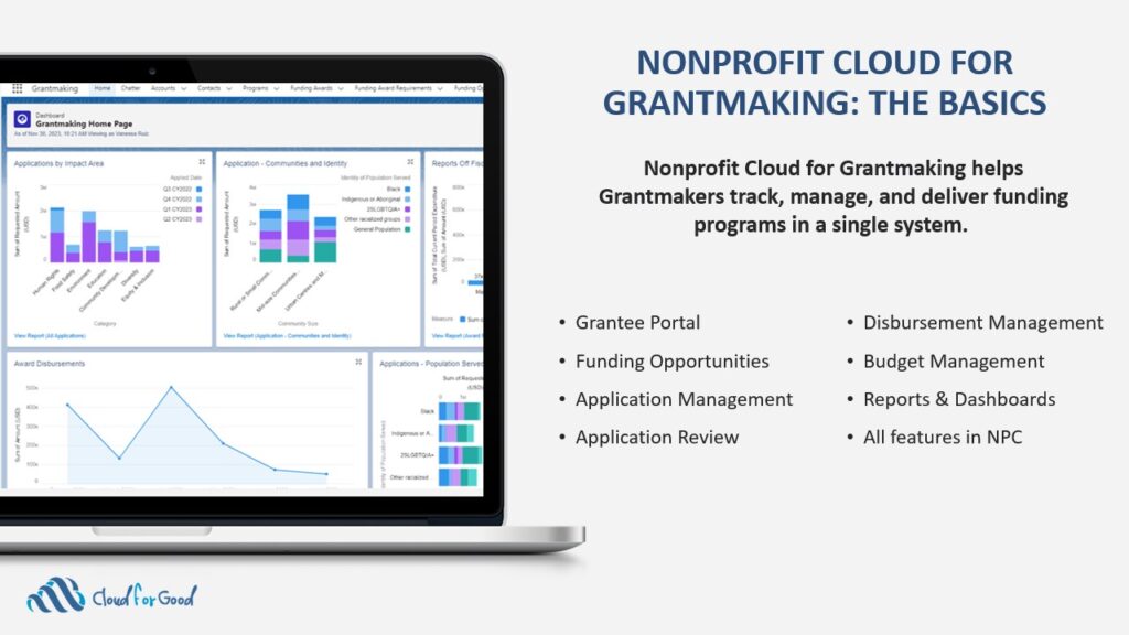 Image: "Nonprofit Cloud for Grantmaking The Basics"