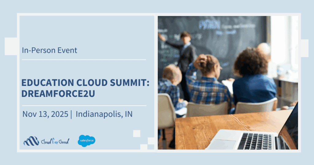 Education Cloud Summit Dreamforce2U