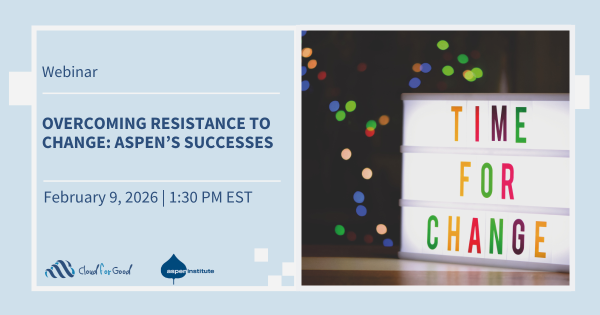 "Time For Change" sign