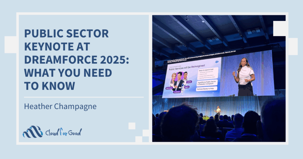 Blog: Public Sector Keynote at Dreamforce 2025: What You Need to Know