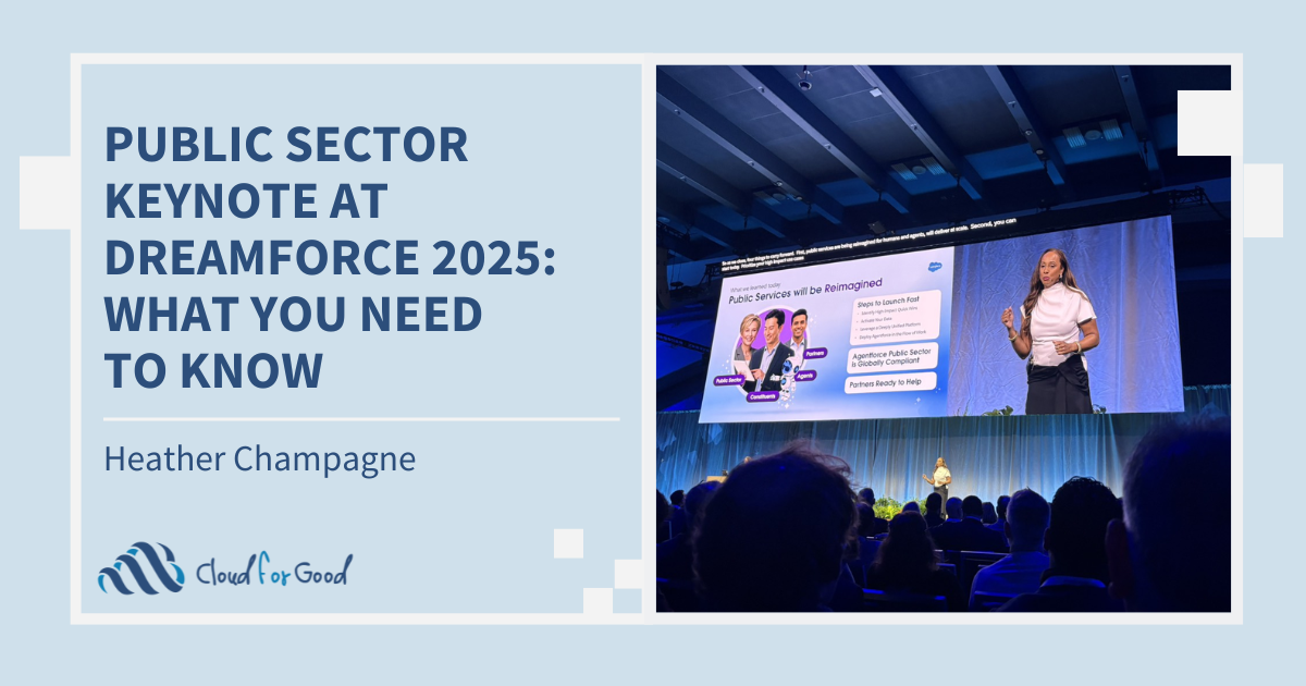 Blog: Public Sector Keynote at Dreamforce 2025: What You Need to Know