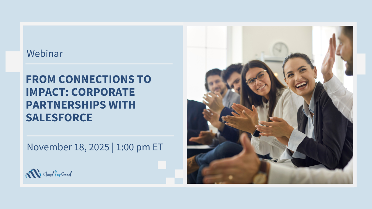 From Connections to Impact: Corporate Partnerships with Salesforce