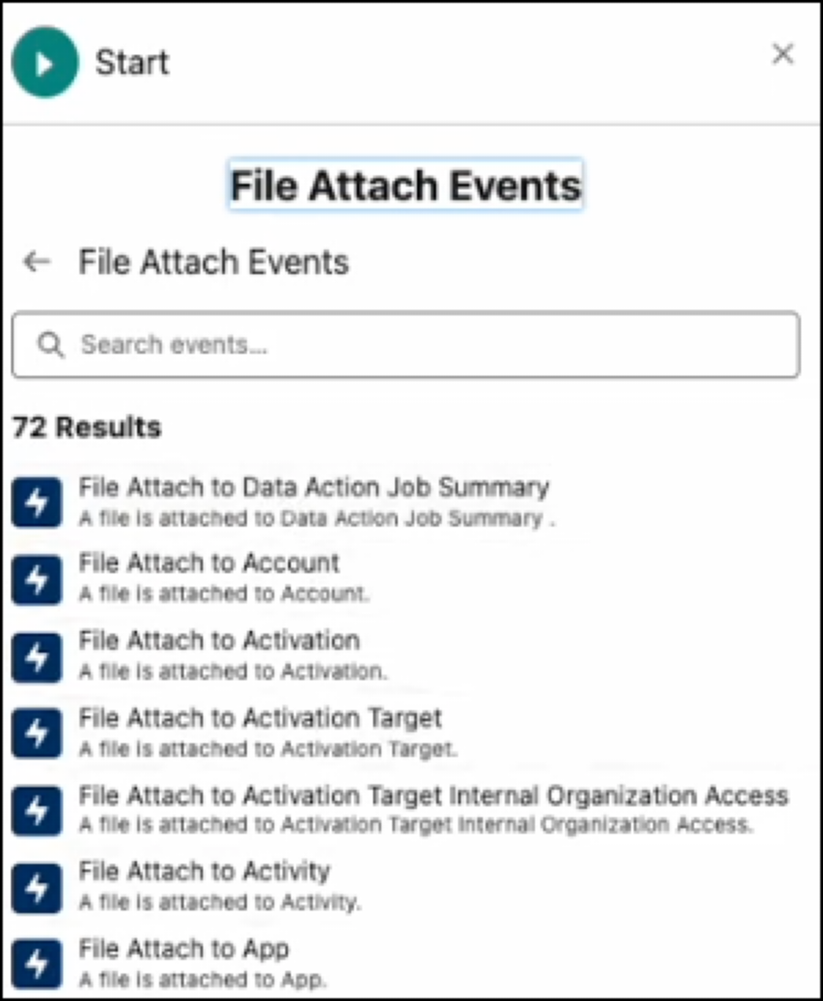 Trigger Flow When a File is Attached