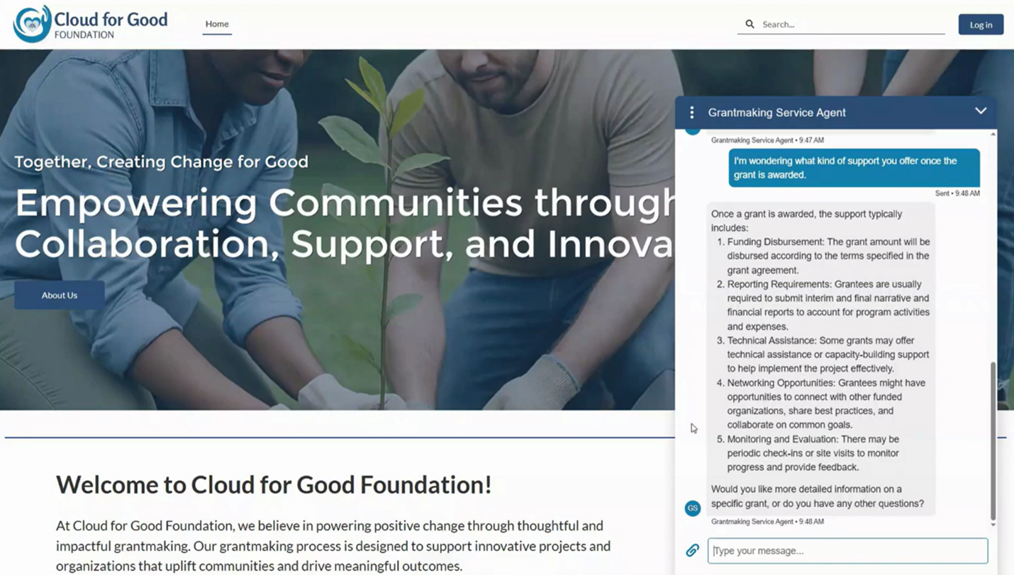 Grantmaking Agentforce Accelerator