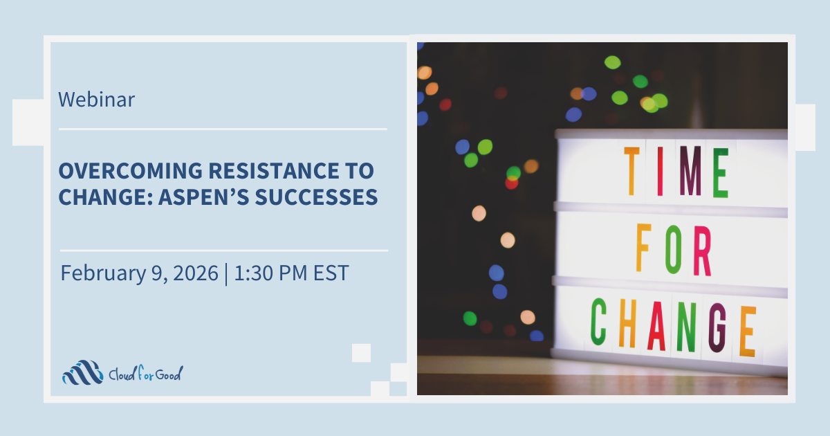 sign with "Time to Change"