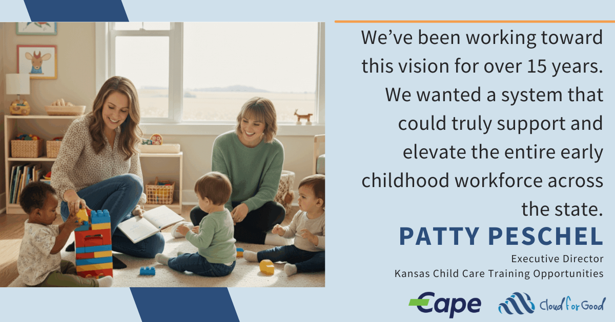 Public sector workforce system built on Salesforce supporting early childhood workforce development