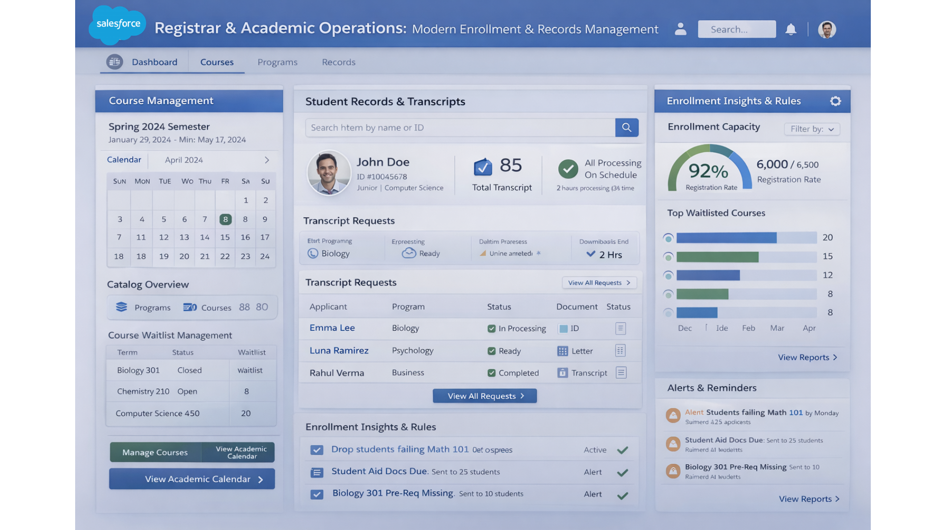 Registrar and Academic Operations: Modern Course Management, Enrolment Rules, and Transcripts